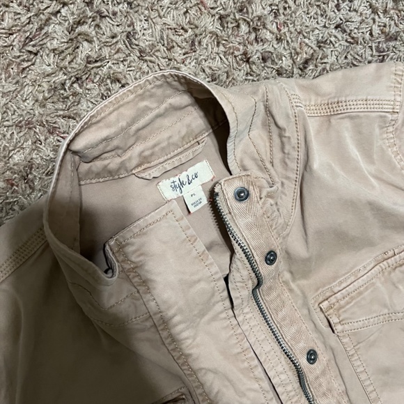 Style & Co Utility Jacket – Size PXL (Petite XL) - Picture 3 of 5